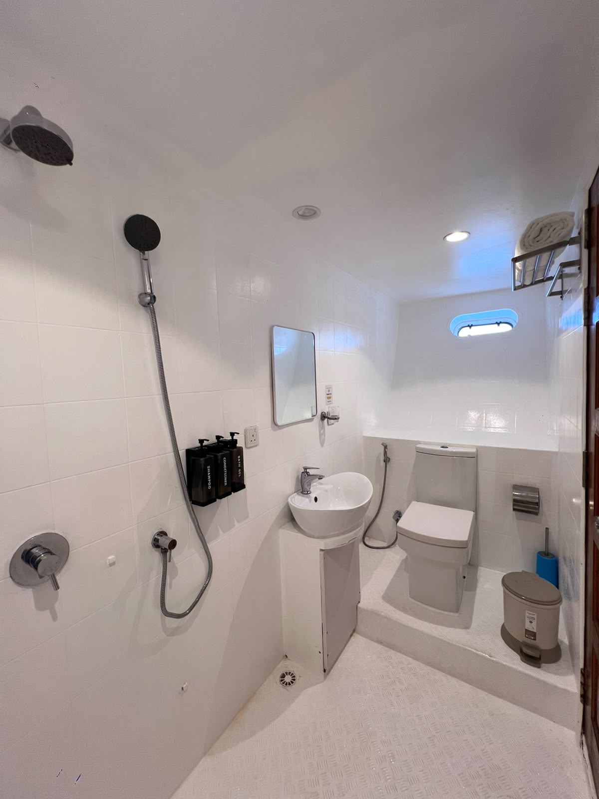 Standard cabin en-suite bathroom