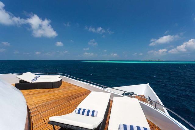 Sun deck loungers